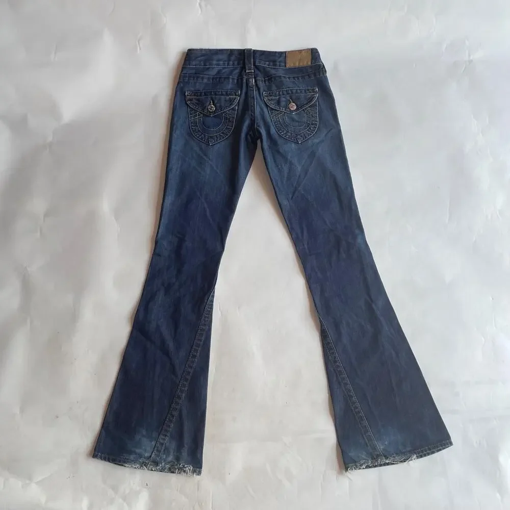 Title: Vintage True Religion Low Rise Flare Jeans Size 26